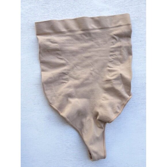SKIMS Seamless Sculpt High-Waist Thong Light Beige L/XL NWOT SH-HWT-0119 - Picture 5 of 7